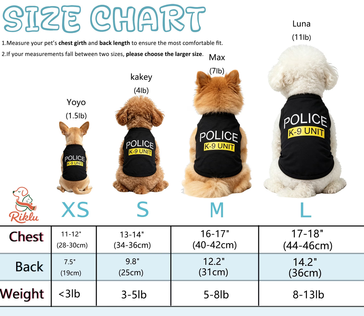 4 Packs Dog Shirts for Small Dog,  Pet T-Shirts Clothes Vest for Puppy Boy Girl S