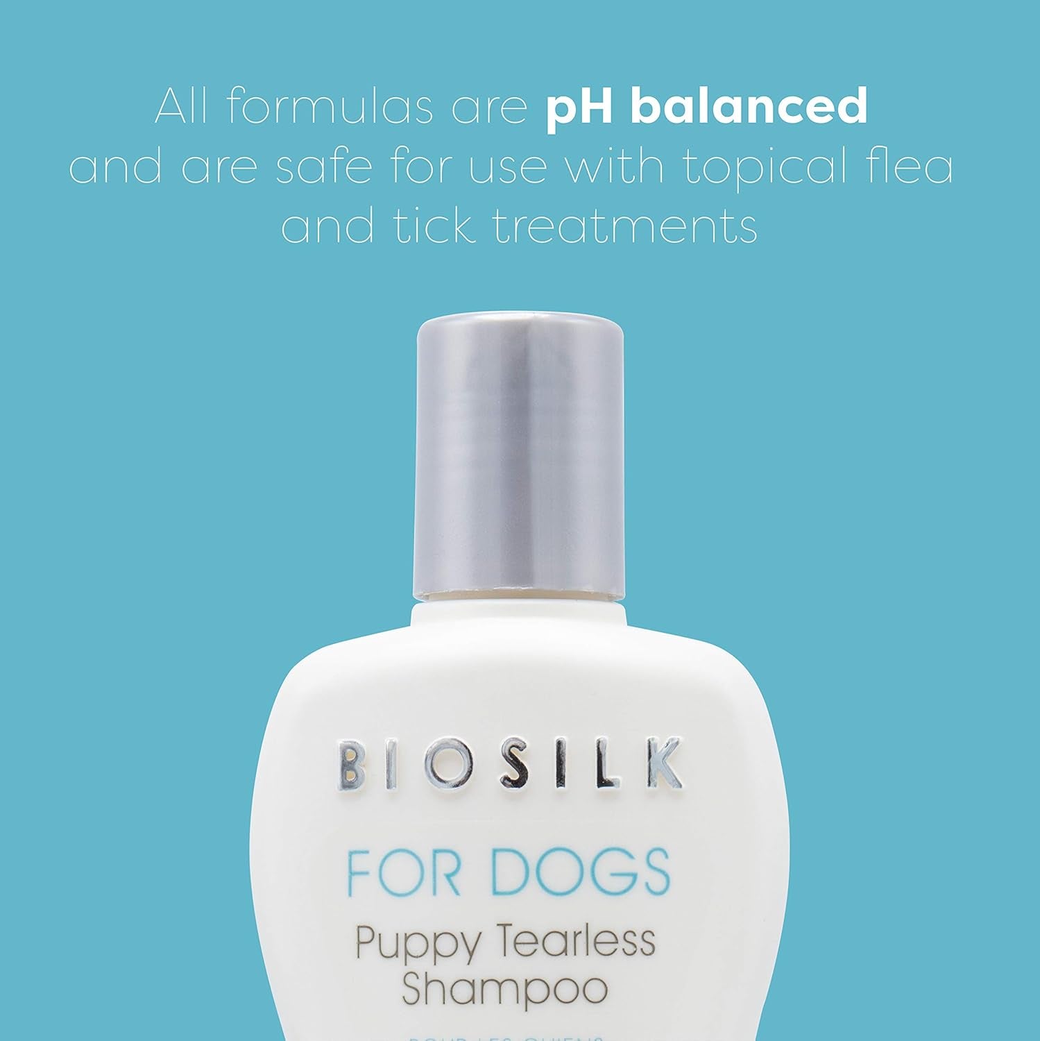 for Dogs Puppy Tearless Shampoo, Gentle Dog Wash with Silk Proteins, Paraben and Sulfate Free Formula Helps Clean and Condition Coats for Puppies and Dogs, 12 Fl Oz | Paraben- and Sulfate-Free Formula with Silk Proteins Cleans and Conditions Puppy Coats