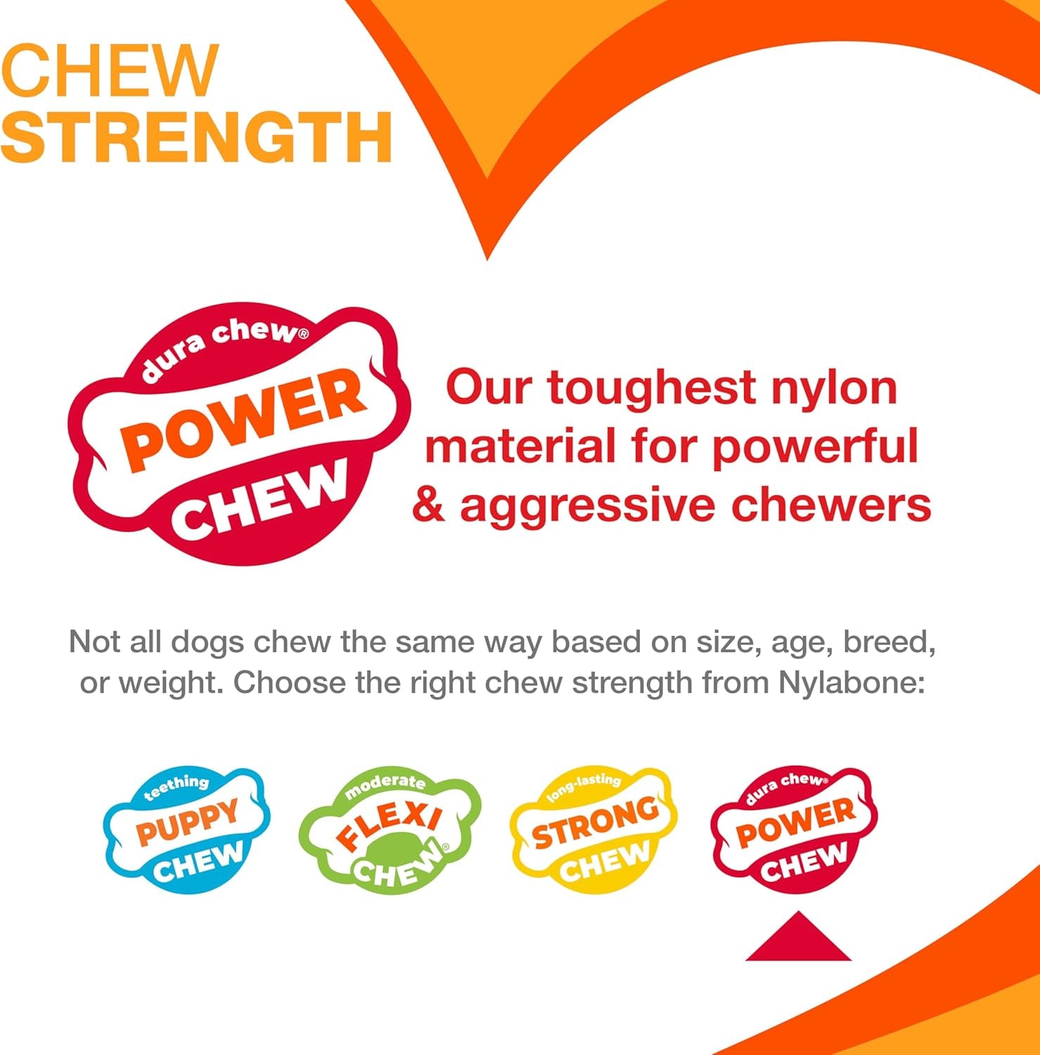 Power Chew Double Action Barbell Bone Dog Chew Toy, X-Large | Durable Dog Toy for Large Dog Breeds 50+ Lbs, Teeth-Cleaning Textures, Long Lasting, Discourages Destructive Chewing