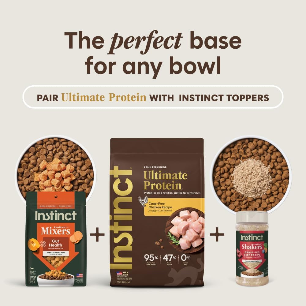 Ultimate Protein Grain Free Cage Free Chicken Recipe Natural Dry Cat Food, 10 Lb. Bag