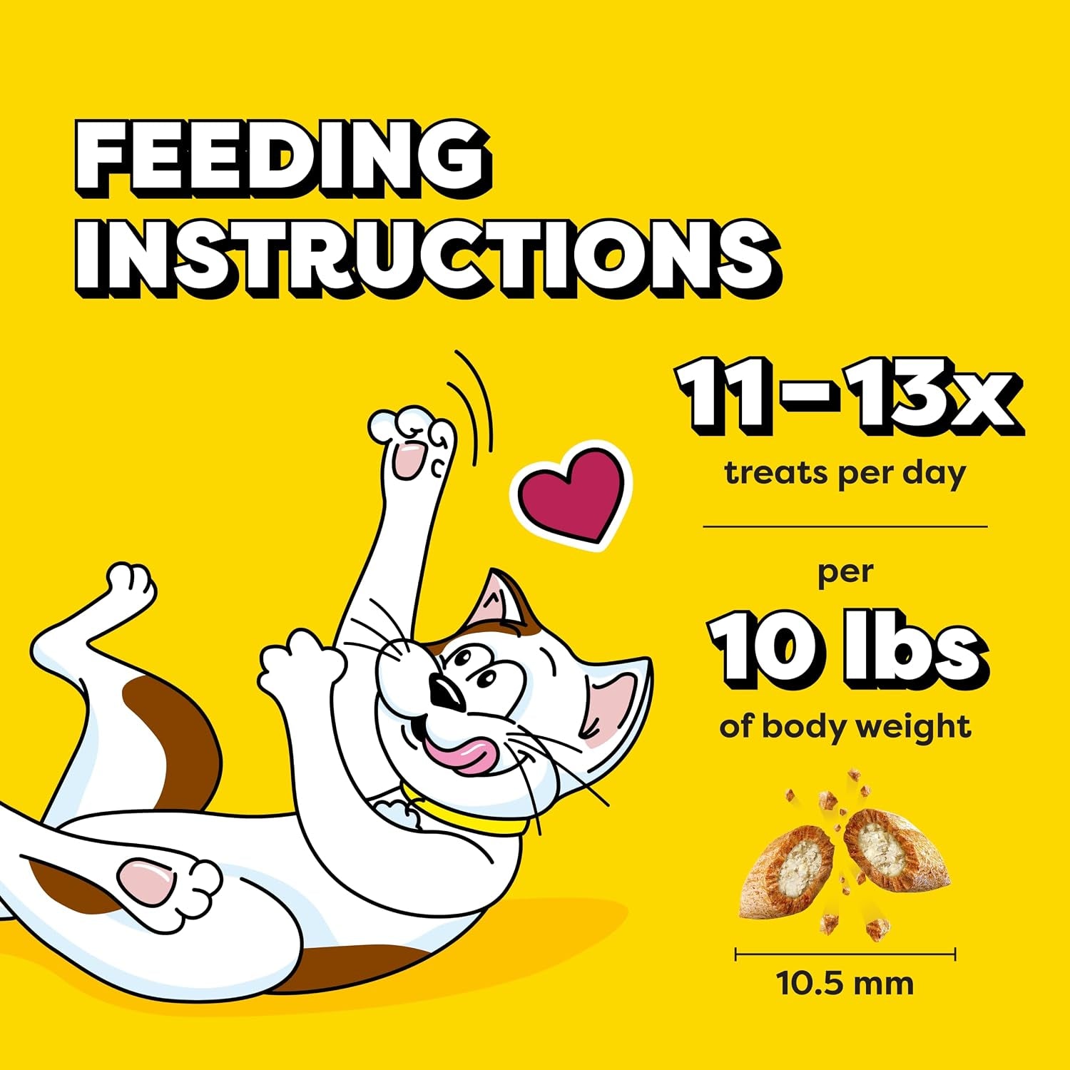 Classic Crunchy and Soft Cat Treats, Seafood Medley, 30 Oz | under 2 Calories per Treat, 100% Complete & Balanced Adult Cat Nutrition, Resealable Tub, Use as Snack, Meal, or Food Topper