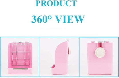 Rabbit Hay Feeder, Large Capacity Bunny Hay Rack for Rabbits, Guinea Pigs, Chinchillas, Small Animals, Hay Dispenser