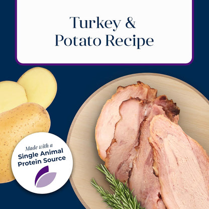 Basics Turkey Grain-Free Dry Cat Food, 11 Lb | Skin & Stomach Care, Real Turkey #1 Ingredient, Limited Ingredient Diet, Antioxidant-Rich Lifesource Bits, Skin & Coat Health