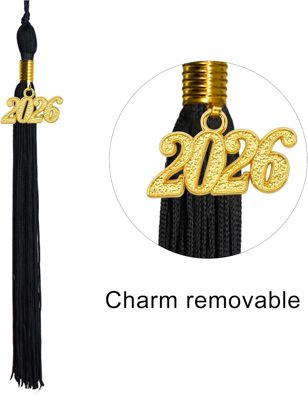 Matte Kindergarten Graduation Gown Cap Set with 2026 Tassel