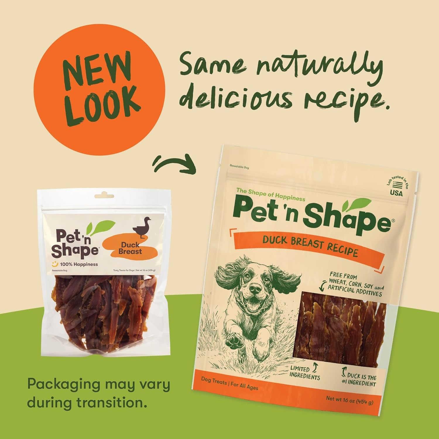 Duck Breast Jerky Dog Treats - 16 Ounce