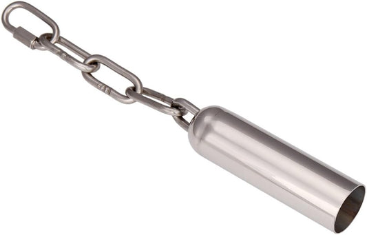 Stainless Steel Bell Toy for Birds,Heavy Duty Bird Cage Toys for Parrots, African Greys, Mini Macaws, Small Cockatoos, Cockatiels & More (Small or Large)