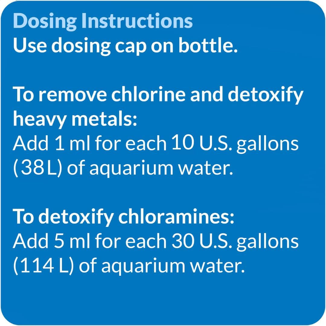 TAP WATER CONDITIONER Aquarium Water Conditioner 8-Ounce Bottle, White (52A),8 Oz