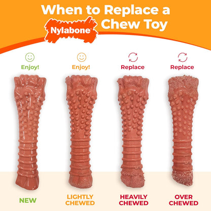 Power Chew Double Action Barbell Bone Dog Chew Toy, X-Large | Durable Dog Toy for Large Dog Breeds 50+ Lbs, Teeth-Cleaning Textures, Long Lasting, Discourages Destructive Chewing