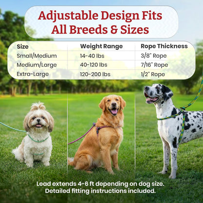 No Pull Dog Harness and Leash Set, anti Pull Dog Harness for All Breeds and Sizes, One-Piece Cushioned Rope Design Safely Prevents Escaping and Pulling (Small/Medium, Orange/Reflective)