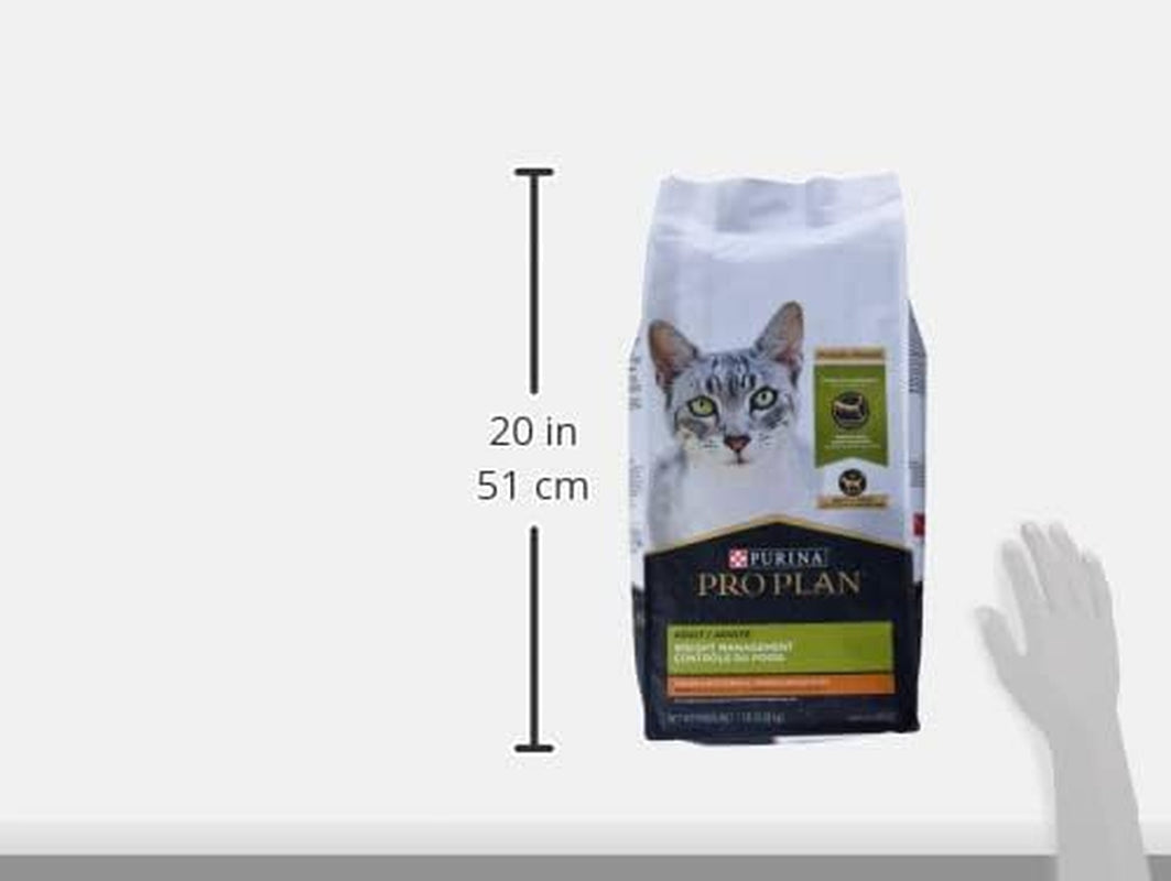 Purina Pro Plan Weight Management Chicken and Rice Adult Formula Dry Cat Food