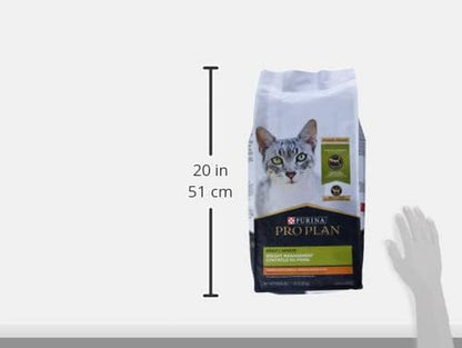 Purina Pro Plan Weight Management Chicken and Rice Adult Formula Dry Cat Food